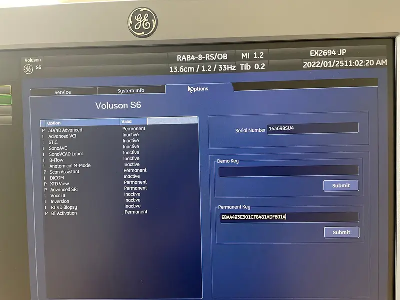 2011 GE Voluson S6 -3D/4D, photo 2