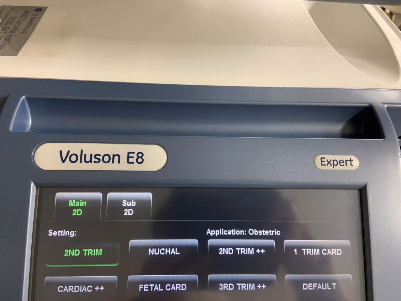 2008 GE Voluson E8 Expert, photo 7