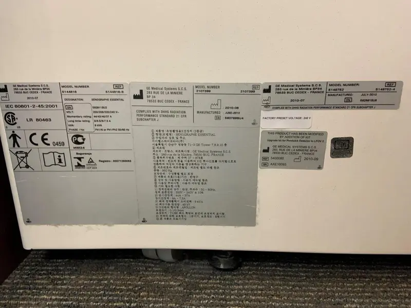 2010 GE Seno Essentials Mammography, photo 4