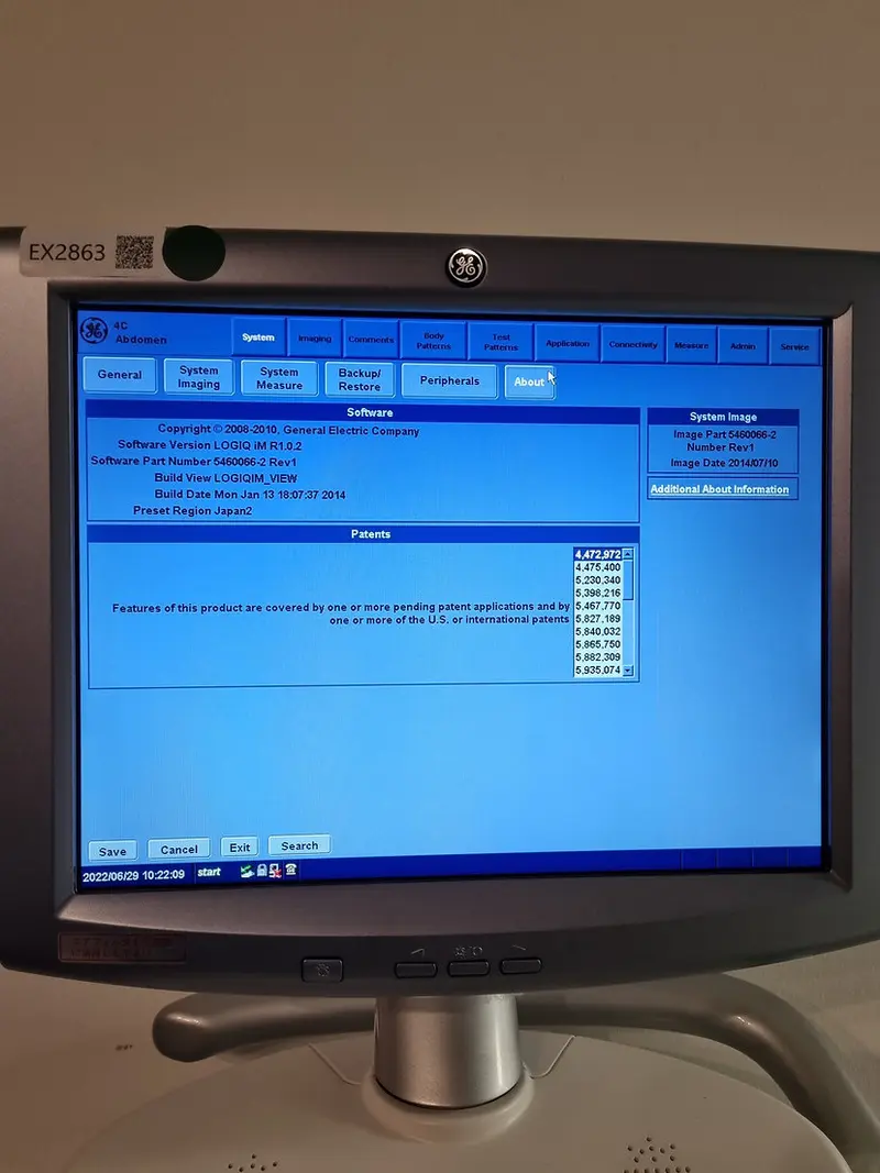 2015 GE Logiq iM, photo 2