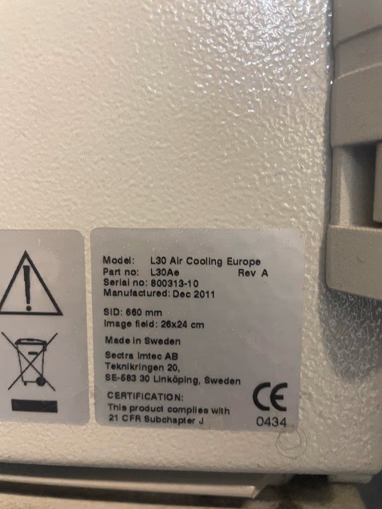 2011 Philips Sectra L30 MicroDose, photo 8