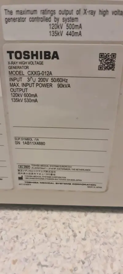 2011 Toshiba Aquilion CXL 128, photo 4