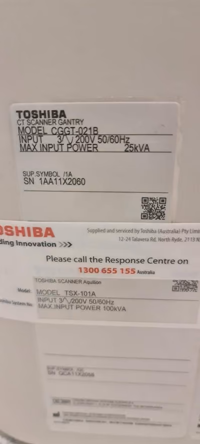 2011 Toshiba Aquilion CXL 128, photo 5