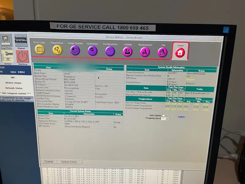 2007 GE Brightspeed 16 CT, photo 4