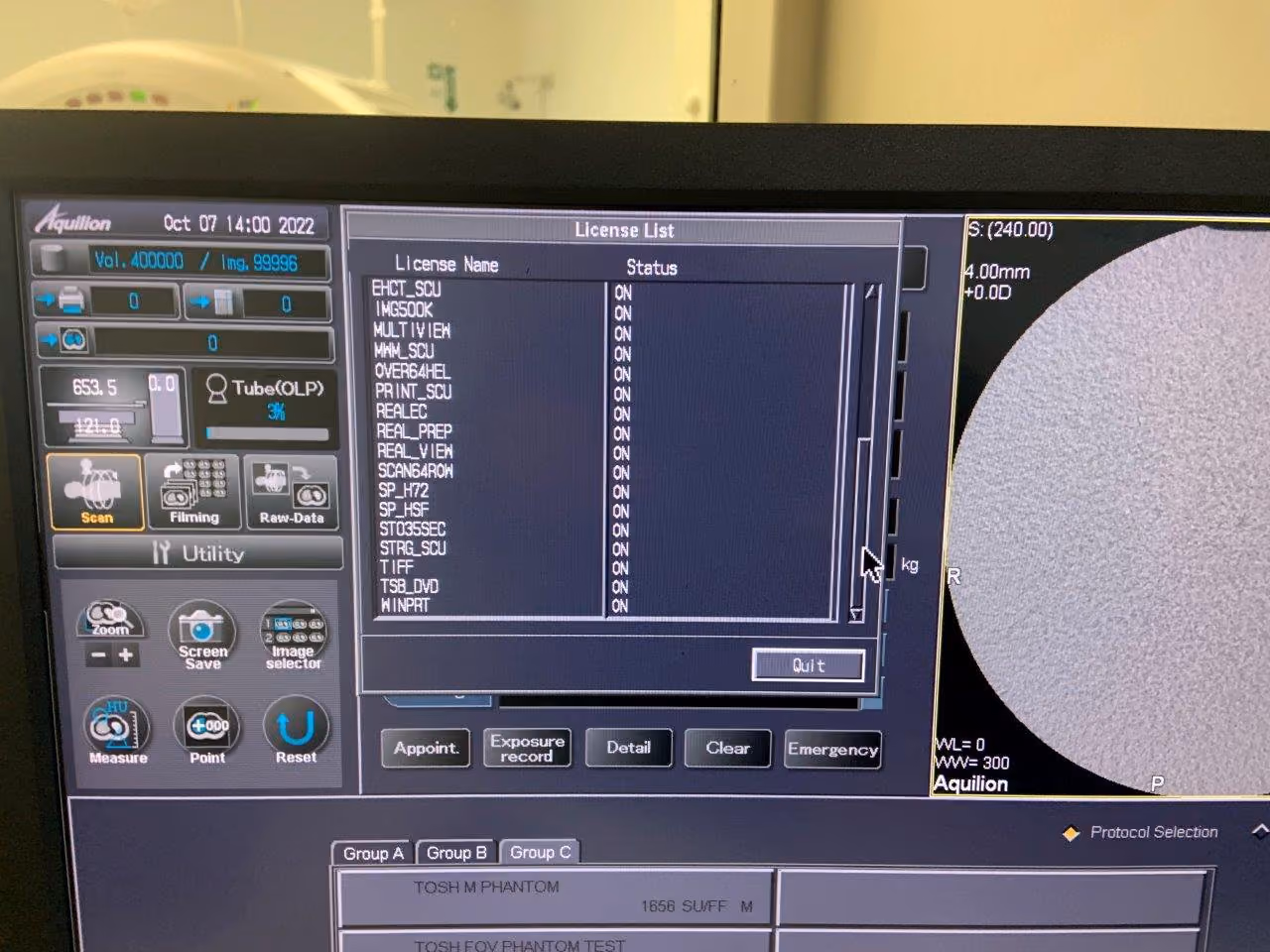 2012 Toshiba Aquilion CXL 128 Slice, photo 6