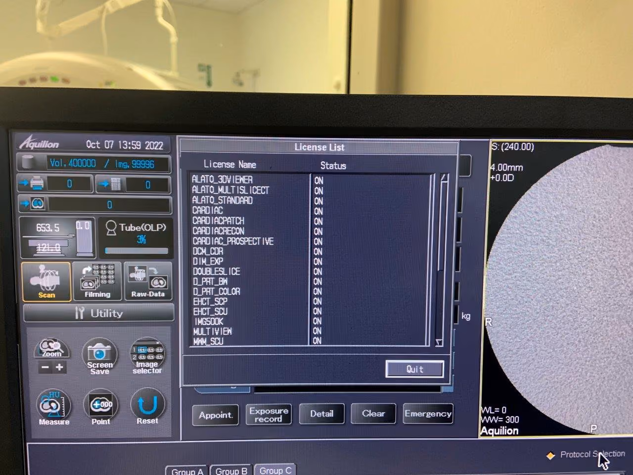 2012 Toshiba Aquilion CXL 128 Slice, photo 7