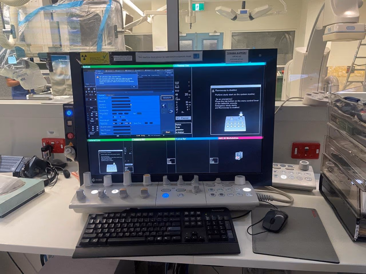 2012 Toshiba Infinix 8000D Cardiac Bi-Plane, photo 6
