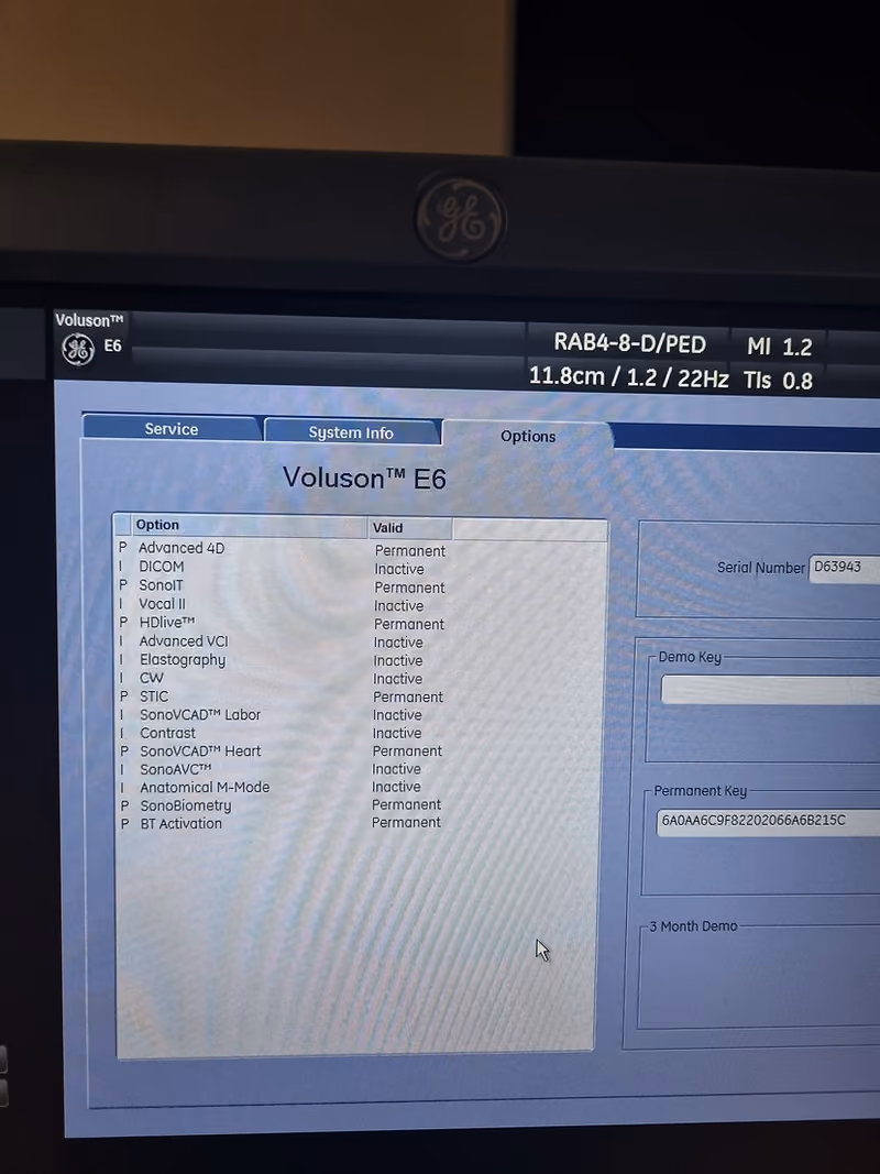 2015 GE Voluson E6 BT 13.5, photo 5