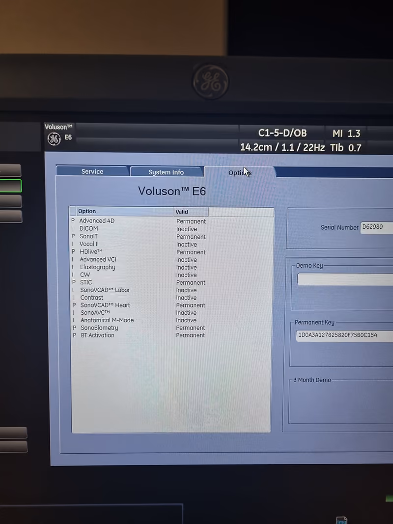 2014 GE Voluson E6 BT13.5, photo 7