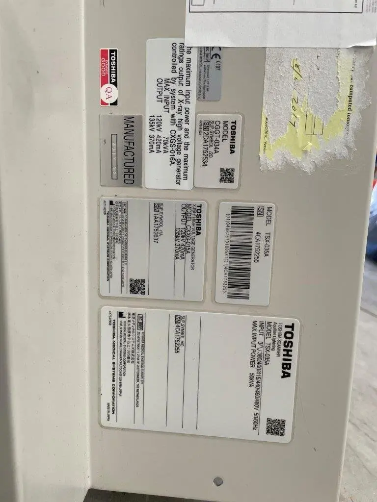 2017 Toshiba Aquilion Lightning, photo 2