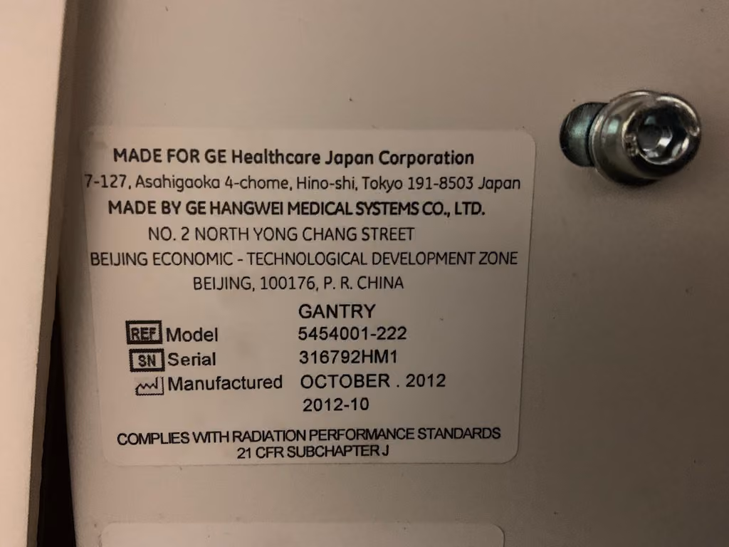 2012 GE Optima 660 128 Slice, photo 11