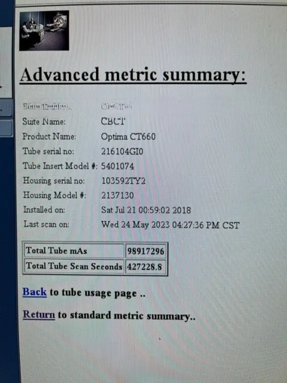 2013 GE Optima 660 64 Slice, photo 4