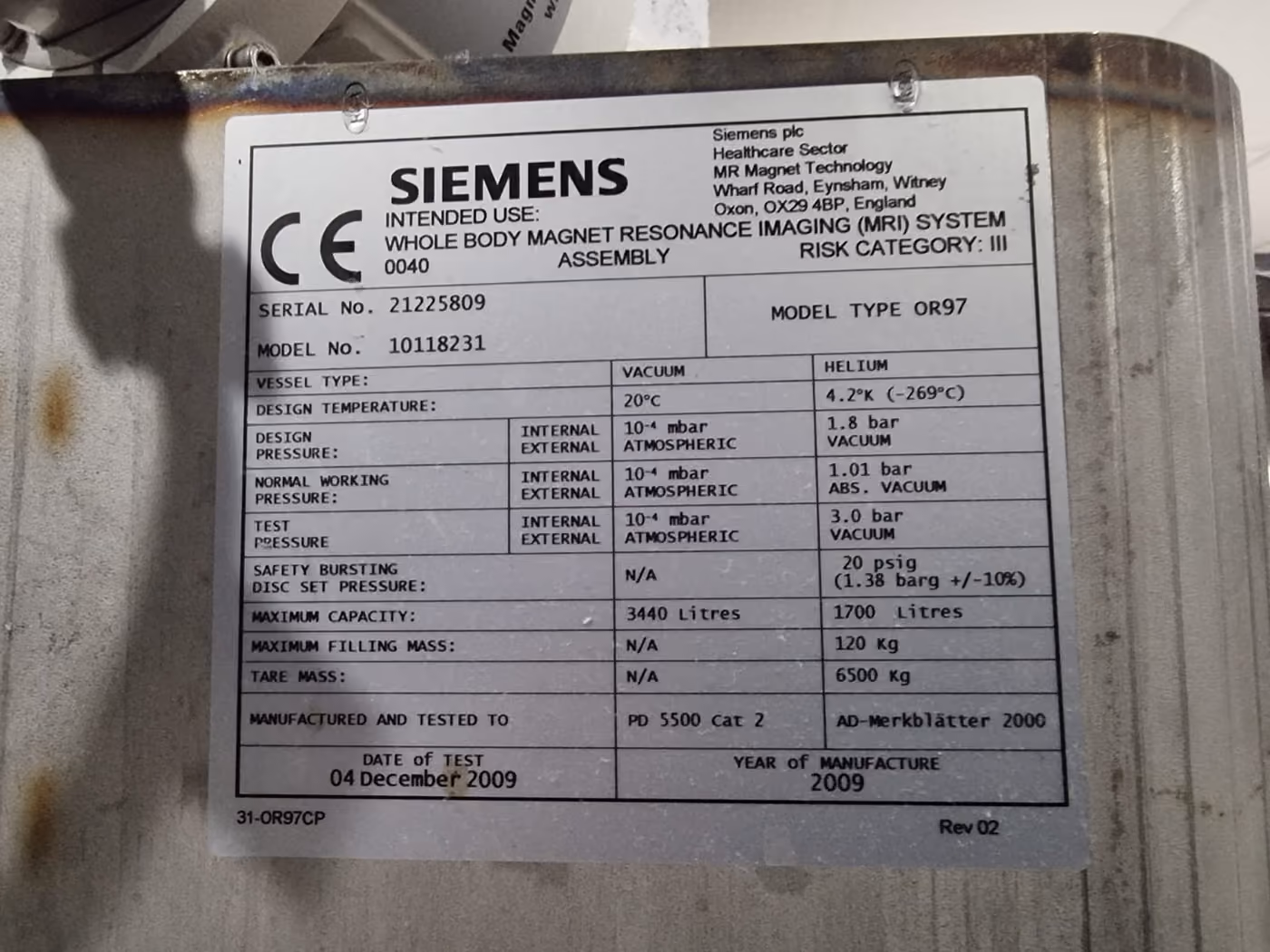 2009 Siemens Verio 3.0T, photo 10