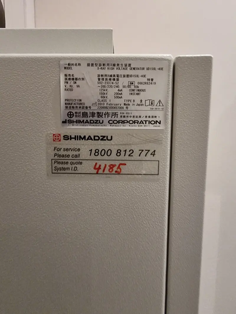 2010 Shimadzu RAD Room, photo 4