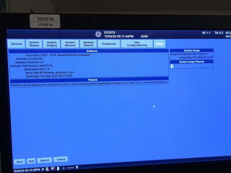 2014 GE Logiq S8 with XD Clear, photo 4