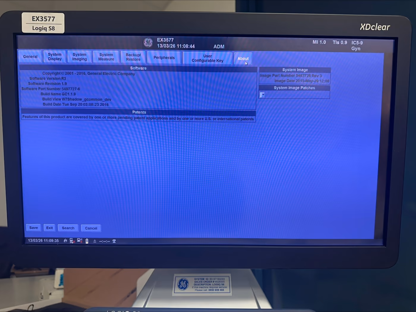 2016 GE Logiq S8 with XD Clear, photo 7
