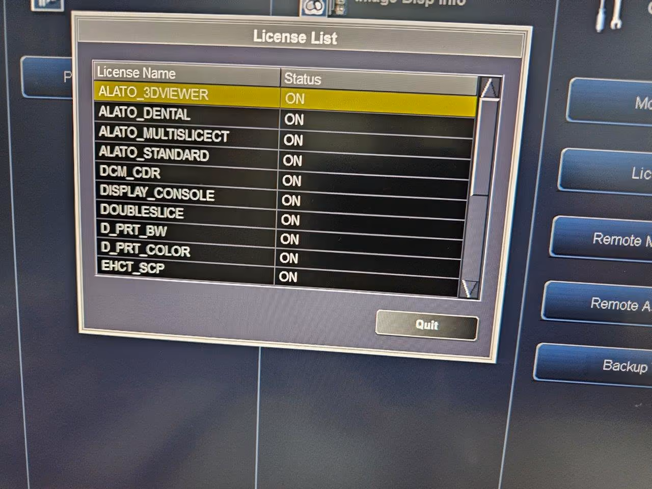 2008 Toshiba Aquilion 64 Slice – upgraded to CXL, photo 4