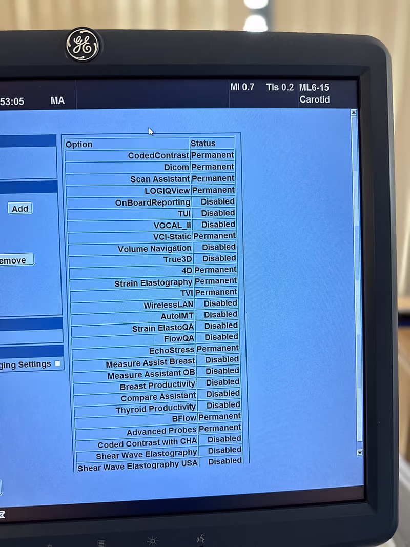 2010 GE Logiq E9, photo 8