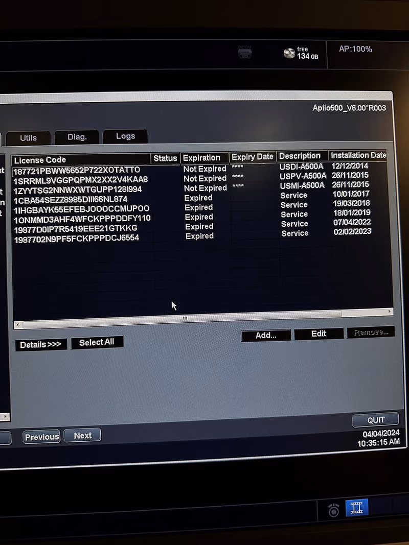 2014 Toshiba Aplio 500, photo 6