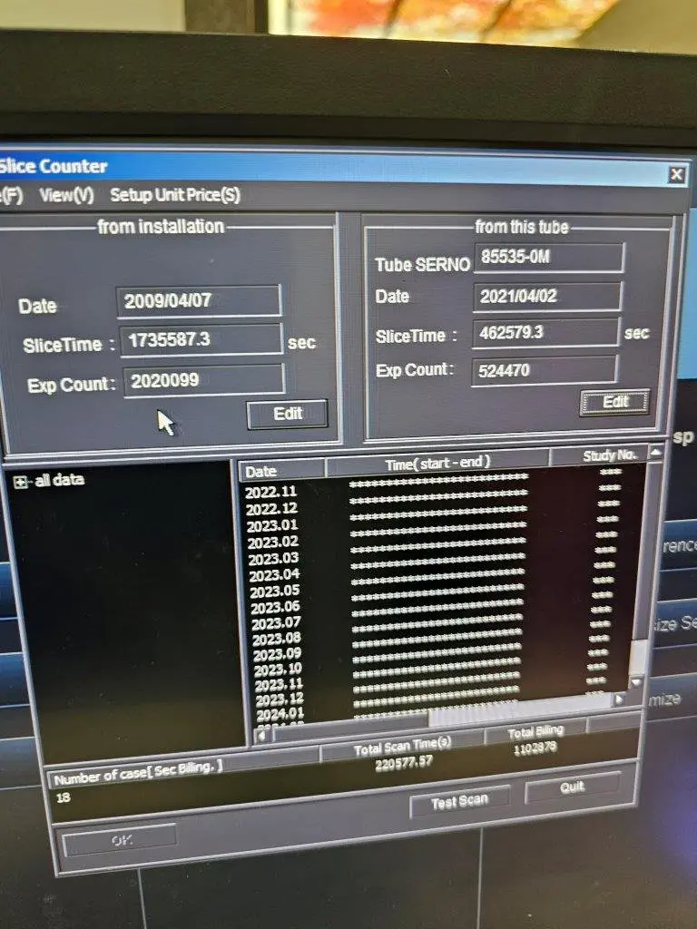 2009 Toshiba Aquilion 64 Slice – upgraded to CXL, photo 3