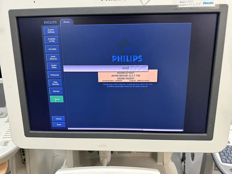 2010 Philips iU22 Cart F.3, photo 3
