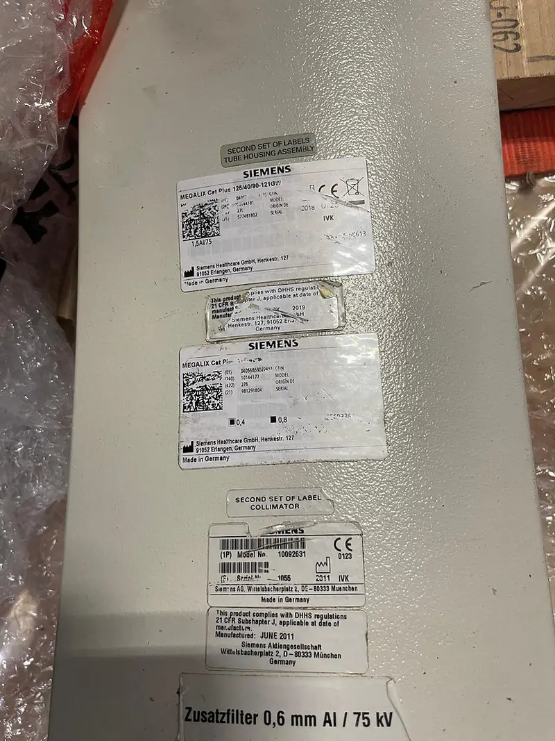 2011 Siemens Artis Zee Floor Mounted, photo 3