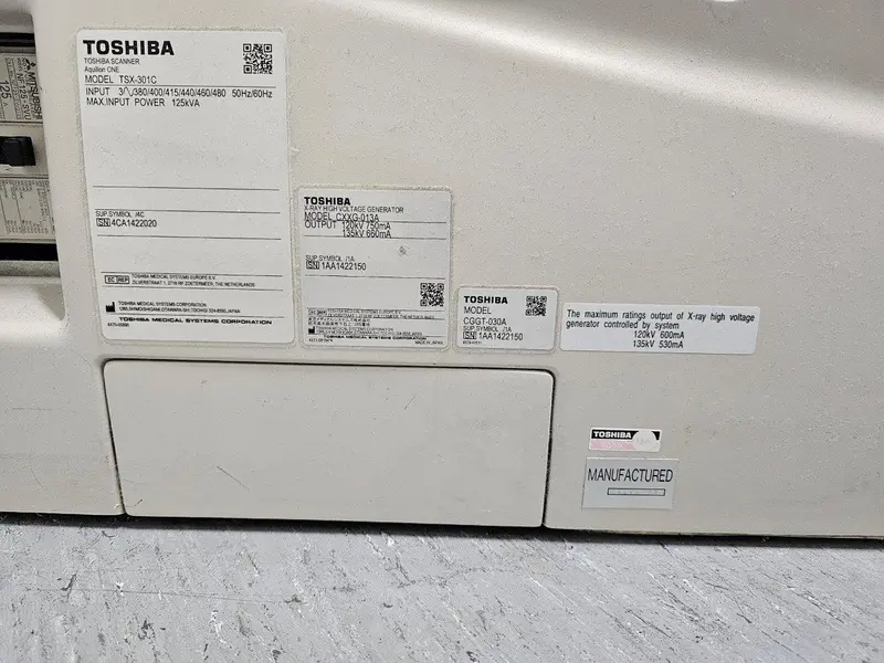 2014 Toshiba Aquilion One 640 Slice, photo 4