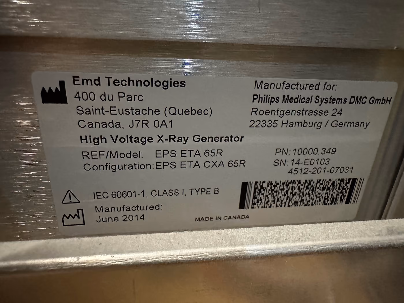 2014 Philips Digital Dura Diagnost, photo 7
