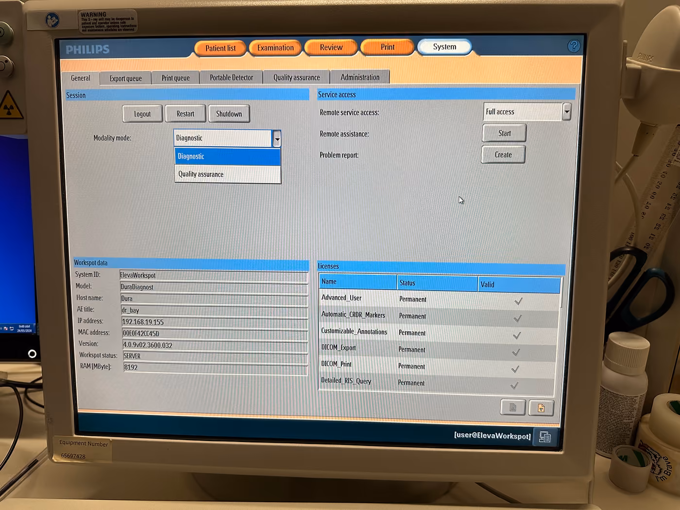 2014 Philips Digital Dura Diagnost, photo 9