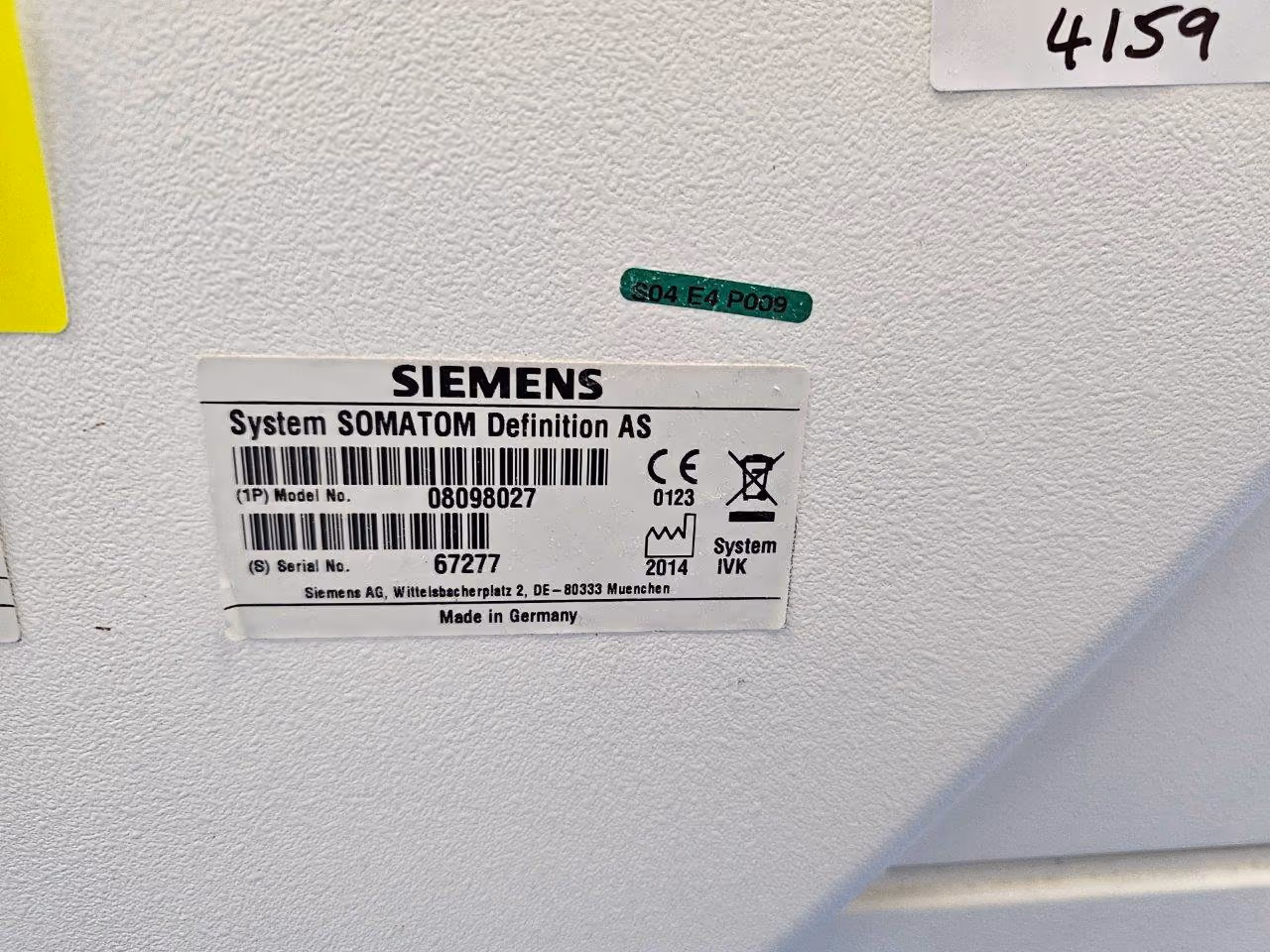 2014 Siemens Somatom Definition AS+ 128 Slice, photo 7