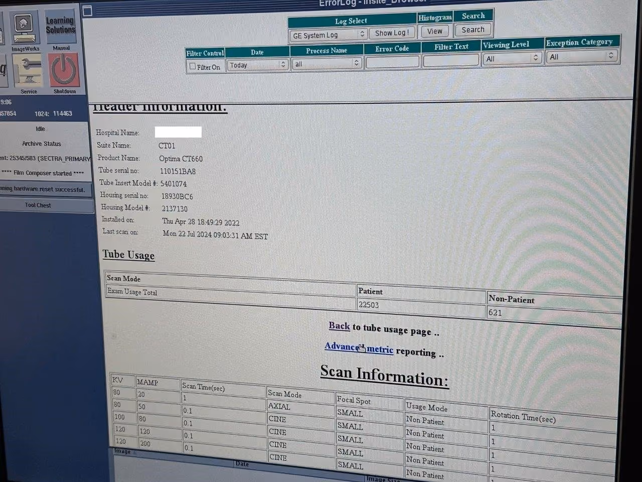 2013 GE Optima 660 128 Slice with ASIR, photo 8