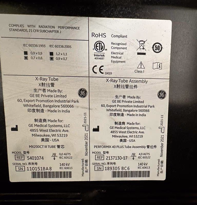 2013 GE Optima 660 128 Slice with ASIR, photo 9