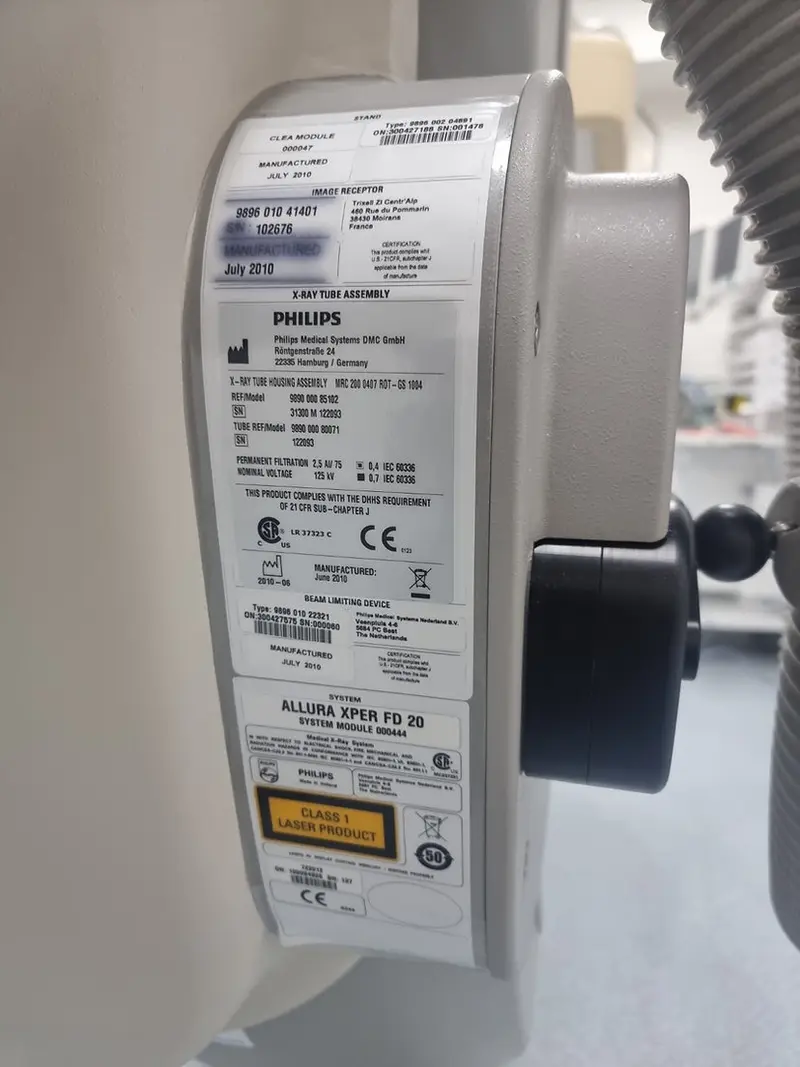 2010 Philips Allura Xper FD20, photo 3