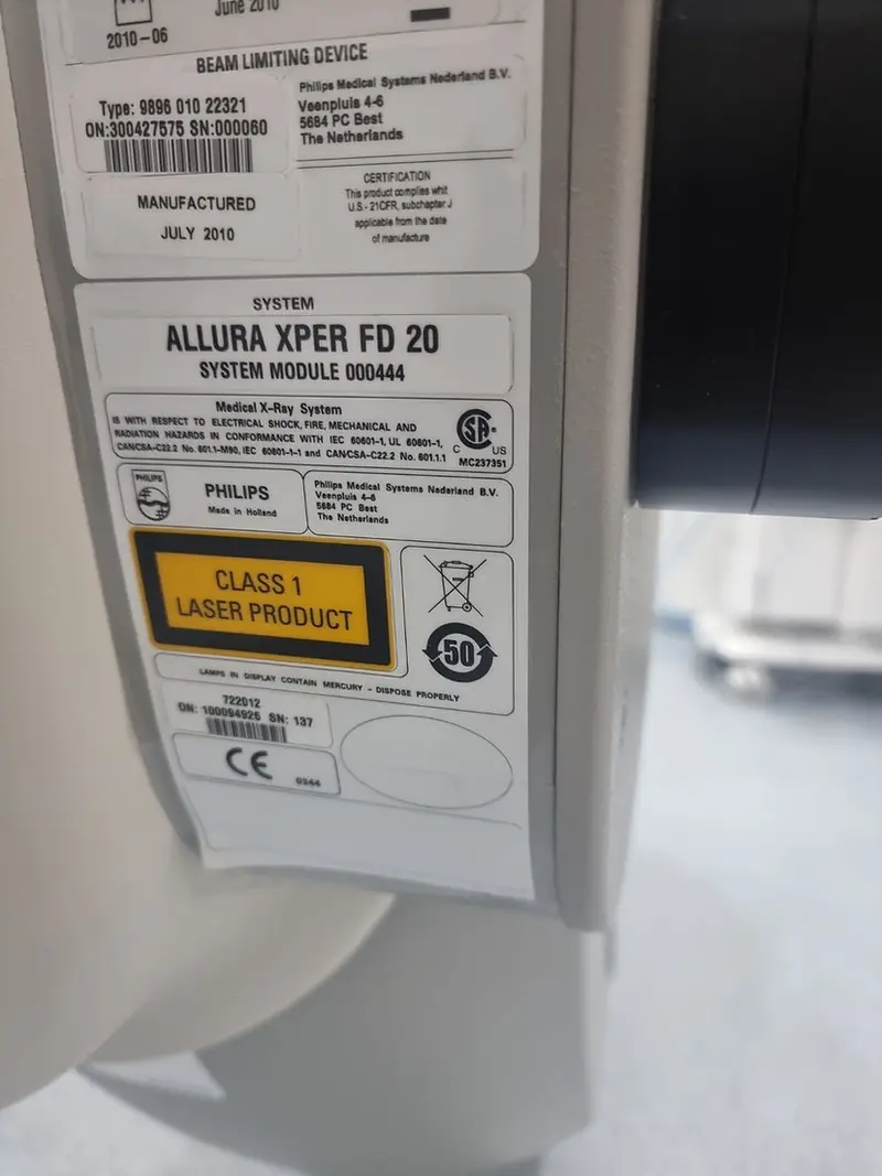 2010 Philips Allura Xper FD20, photo 4