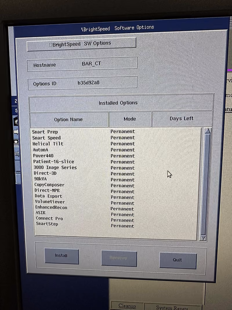 2010 GE Brightspeed 16 Slice with ASIR, photo 6