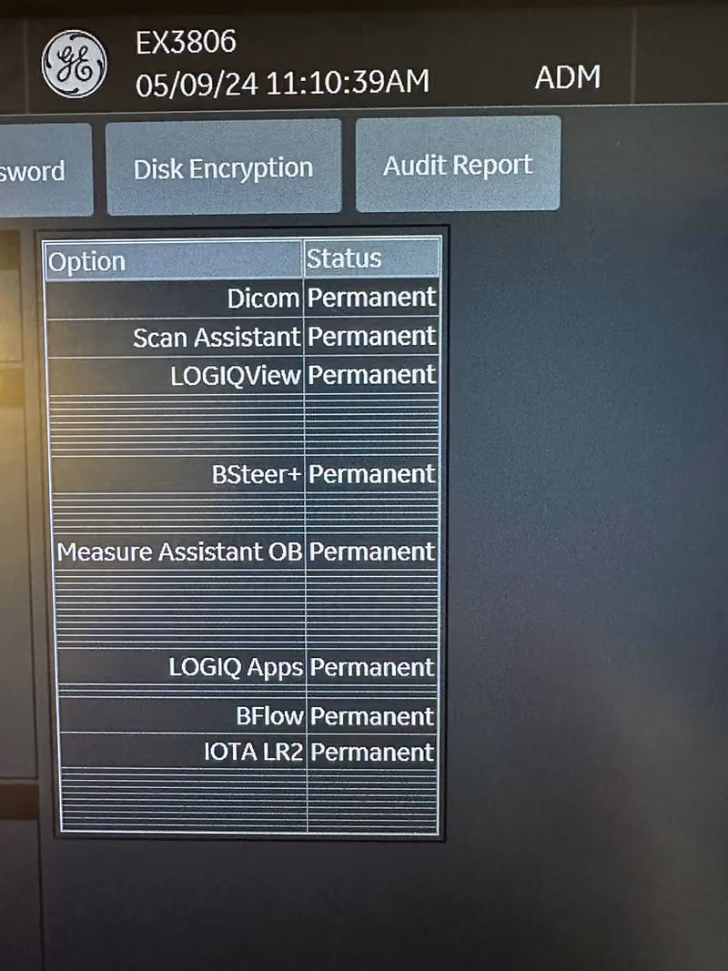2022 GE Logiq P9, photo 5
