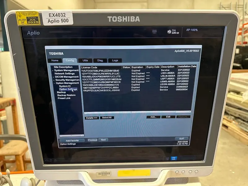 2012 Toshiba Aplio 500, photo 2
