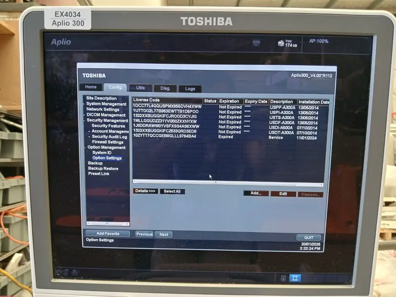 2014 Toshiba Aplio 300, photo 4