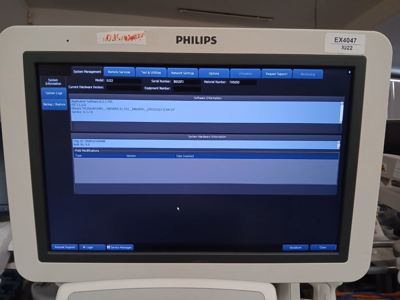 2012 Philips iU22 Cart G.1, photo 7