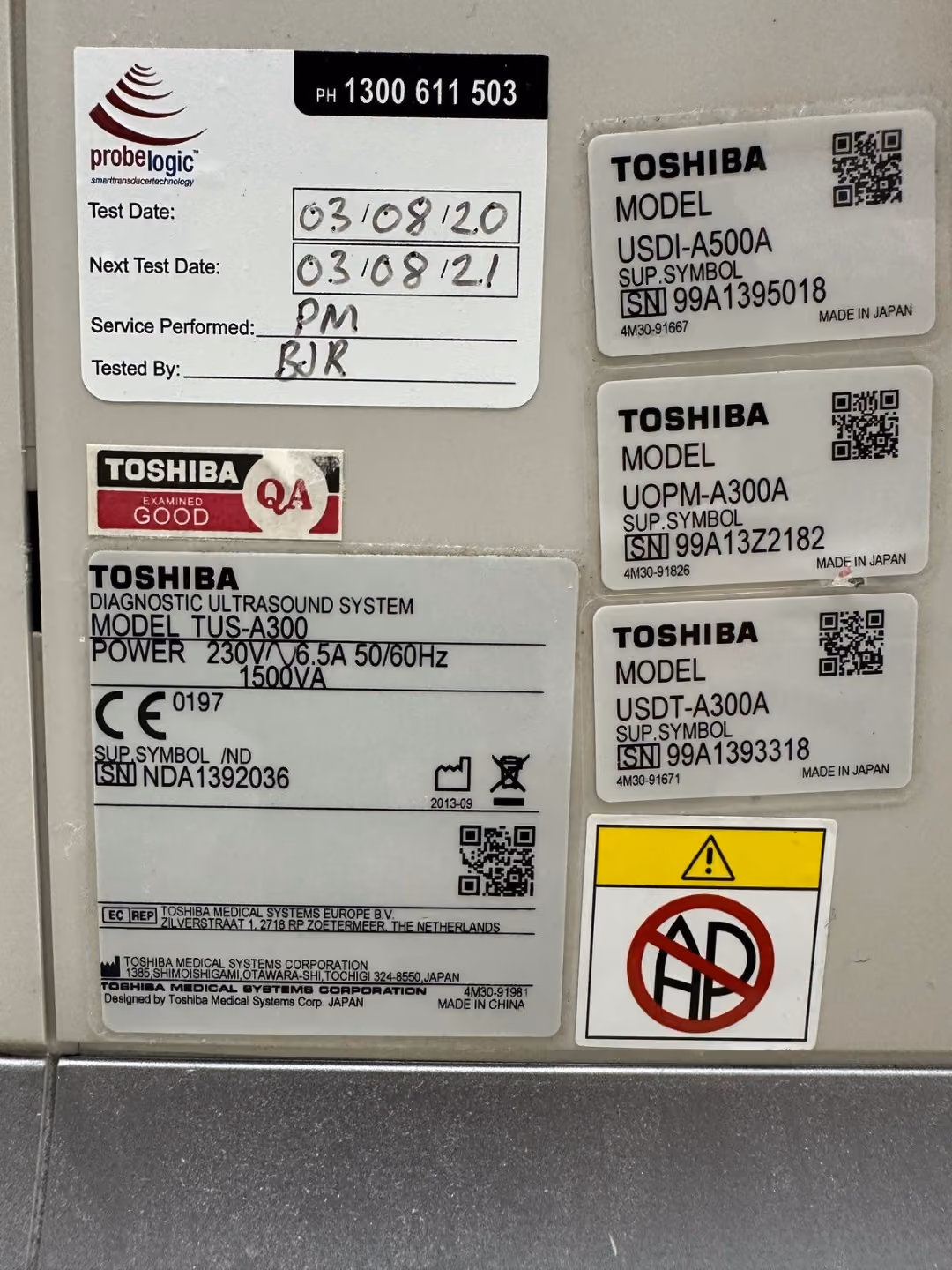 2013 Toshiba Aplio 300, photo 7