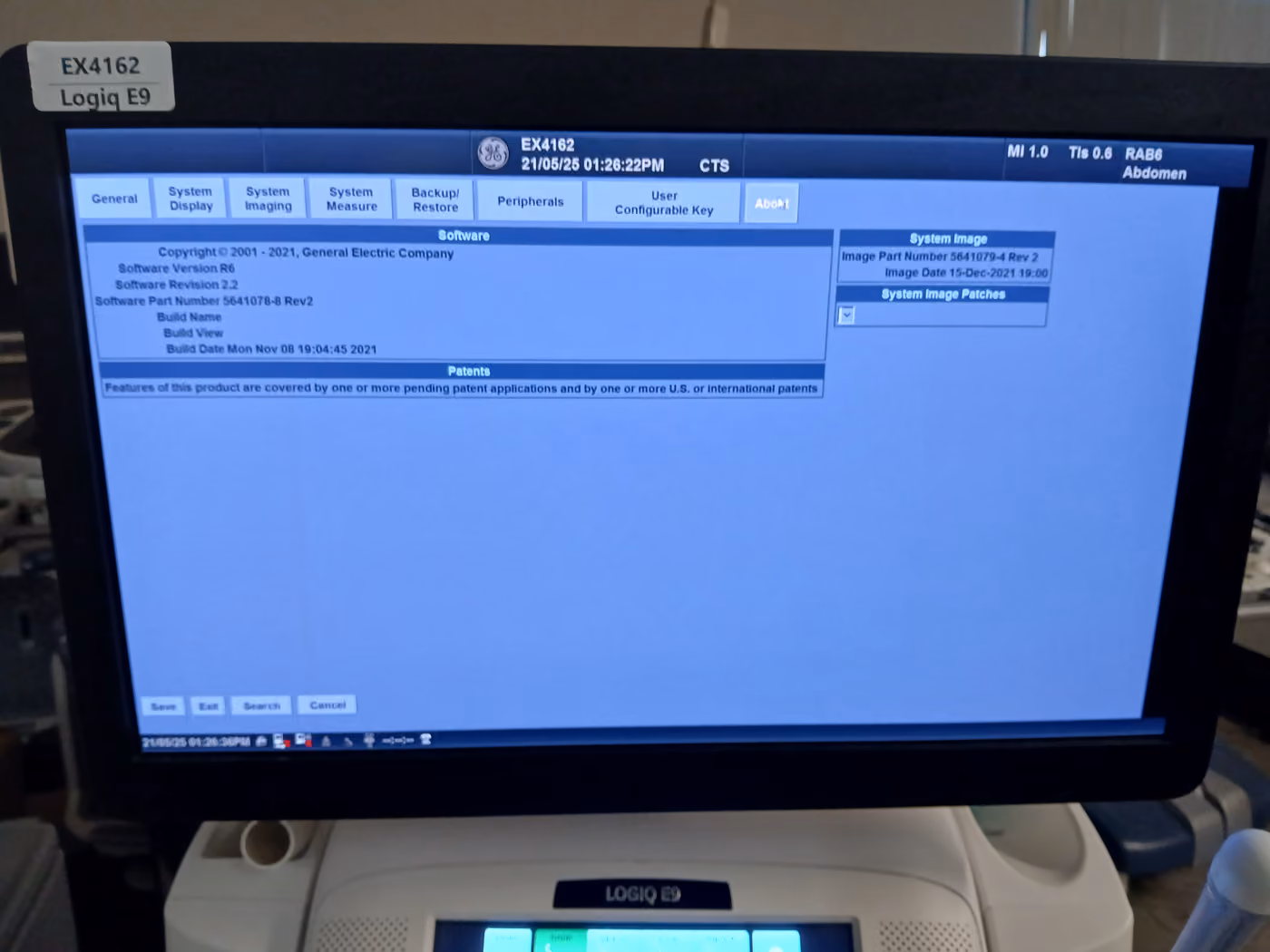 2016 GE Logiq E9, photo 10
