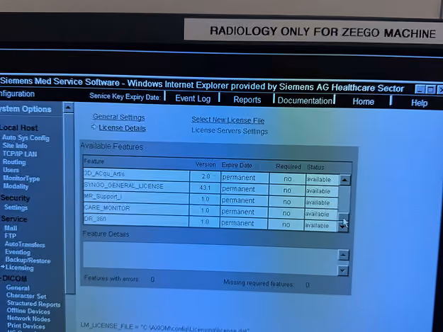 2001 Siemens Artis Zeego Angio, photo 8
