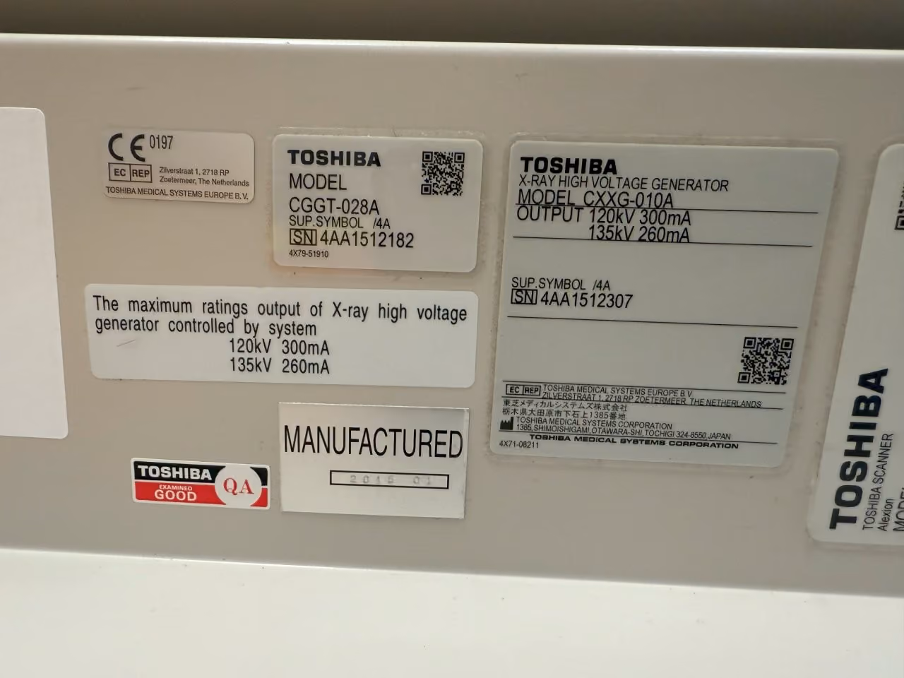 2015 Toshiba Alexion 16 Slice, photo 11