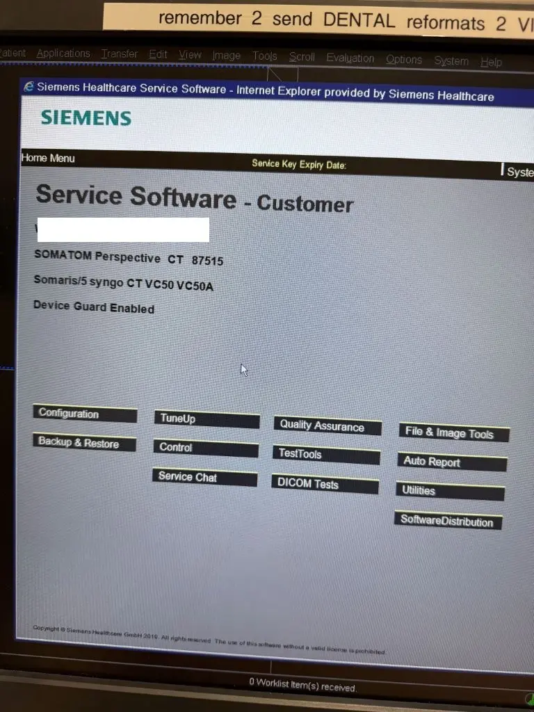 2014 Siemens Somatom Perspective 16 Slice, photo 2