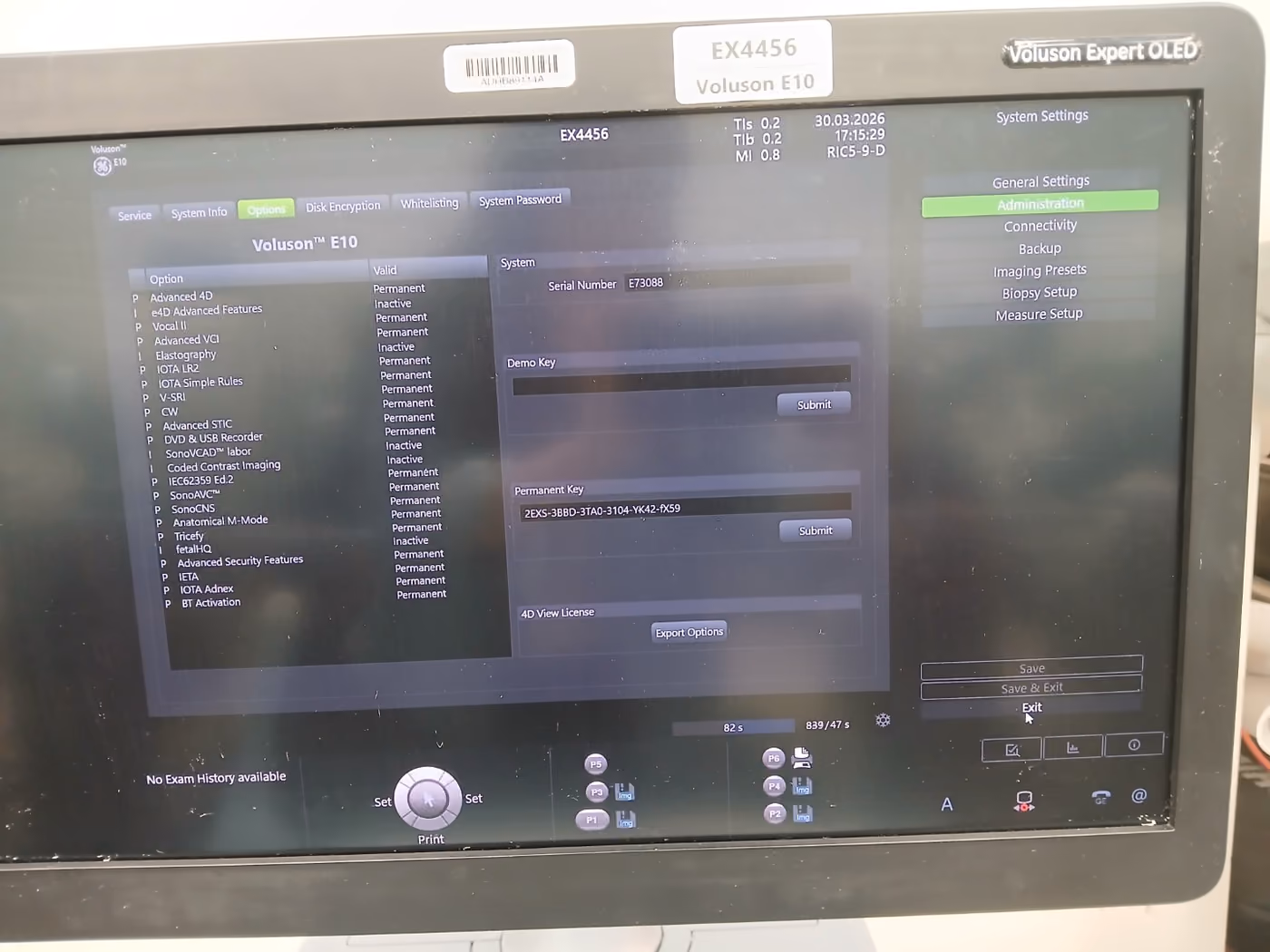 2019 GE Voluson E10, photo 6