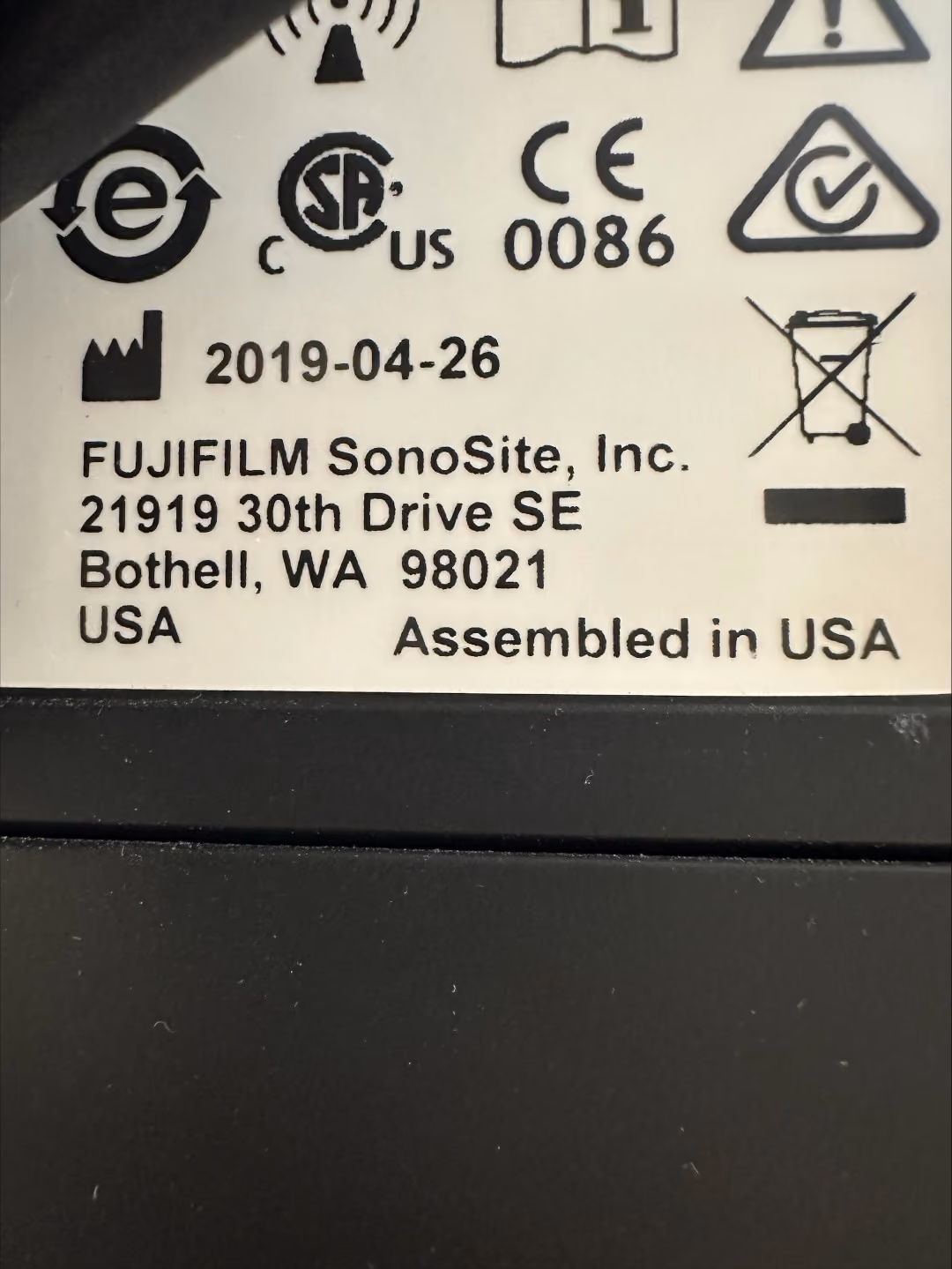 2019 Fujifilm Sonosite SII, photo 5