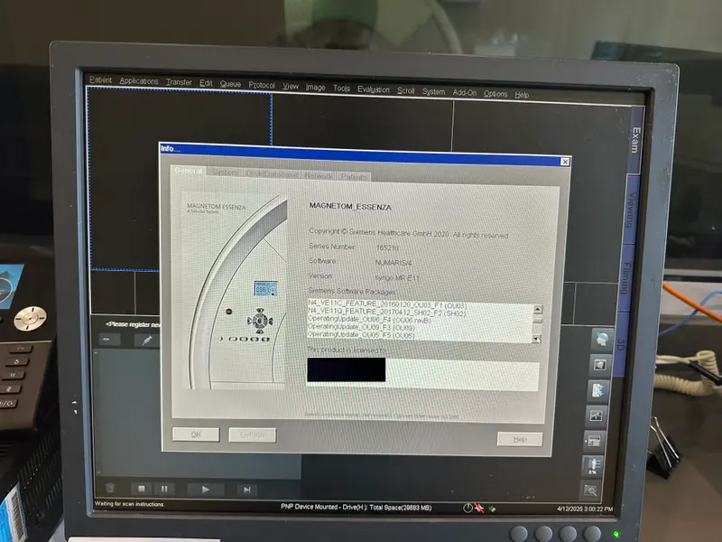 2012 Siemens Essenza 1.5T, photo 3