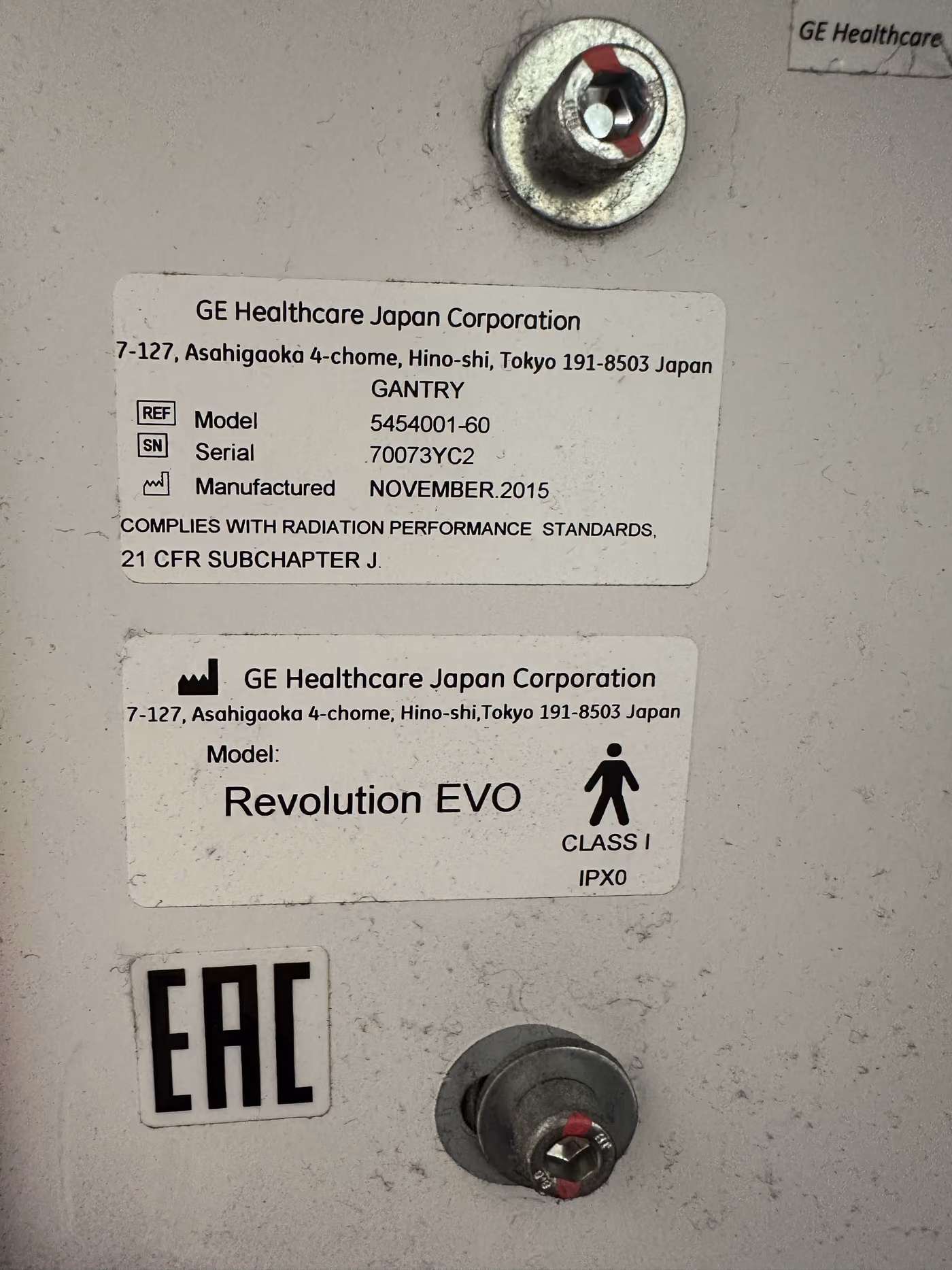 2015 GE Revolution Evo 128 Slice, photo 11
