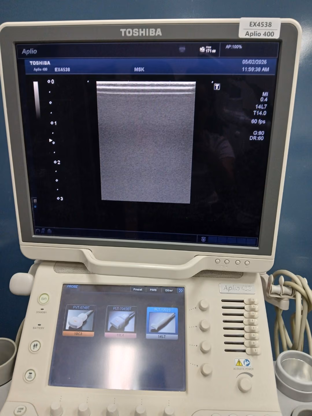 2012 Toshiba Aplio 400, photo 5