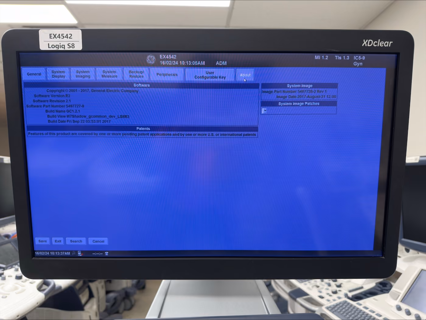 2017 GE Logiq S8 XD Clear, photo 6